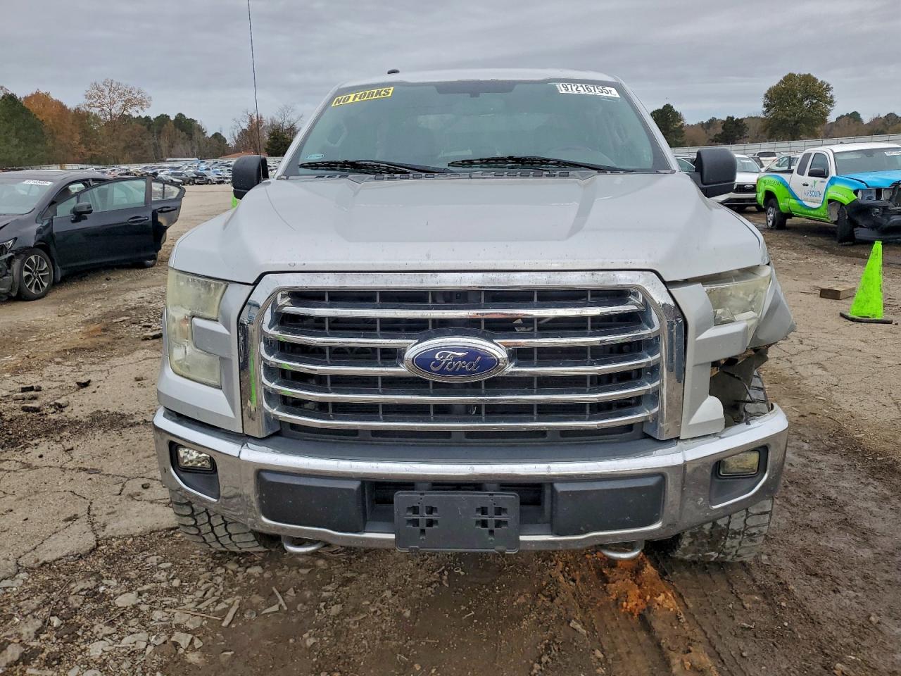 2016 Ford F-150 Lightning VIN 1FTEW1EP3GKD07953 COPART salvage auction — Front End, MS - CERT OF TITLE-SALVAGED, sold $4,350 on 2026-03-06 (photo 5)