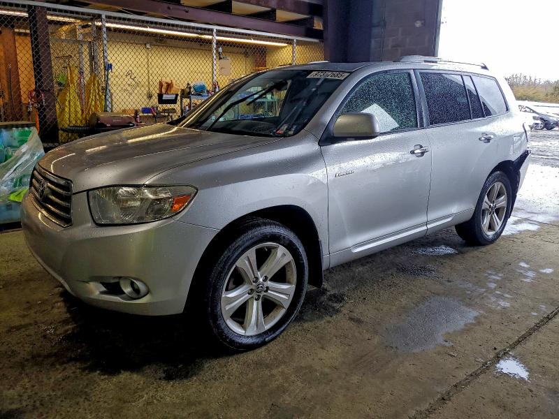 2009 Toyota Highlander VIN JTEES42AX92130636 COPART salvage auction — REAR END, Nj - Cert Of Title-Salvage, sold $3,000 on 2026-07-06 (photo 1)