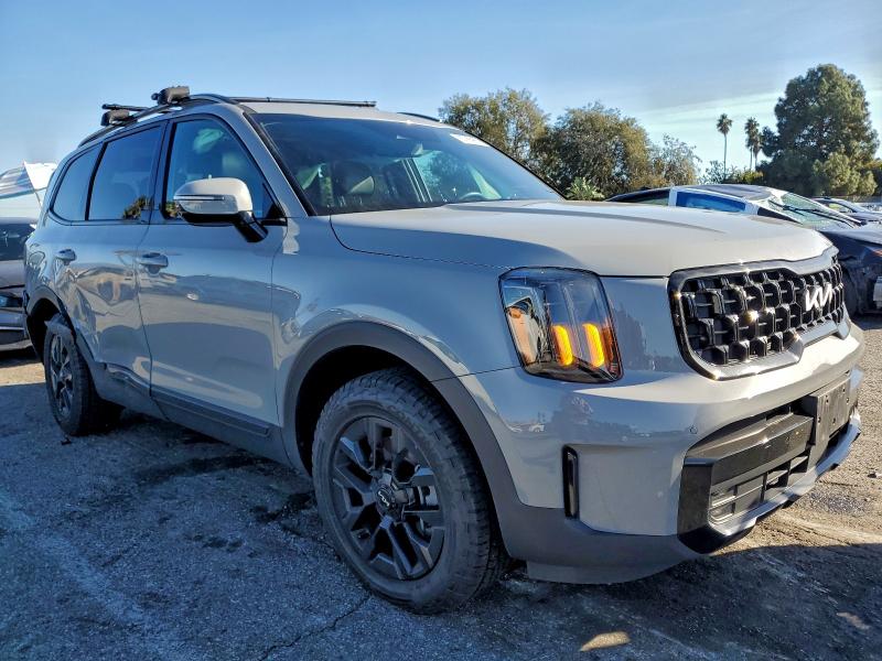 2024 Kia Telluride VIN 5XYP5DGC9RG537822 COPART salvage auction — SIDE, Ca - Salvage Certificate, sold $5,700 on 2026-07-24 (photo 4)
