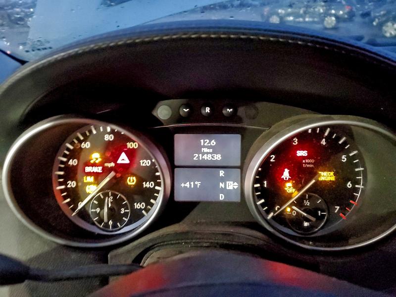 2012 Mercedes-benz Gl-class VIN 4JGBF7BE2CA770722 COPART salvage auction — FRONT END, Il - Certificate Of Title, sold $950 on 2026-07-10 (photo 9)