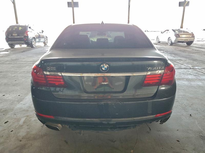 2013 BMW 7 series VIN WBAYF8C59DD140065 COPART salvage auction — REAR END, Az - Certificate Of Title, sold $1,550 on 2026-07-27 (photo 6)