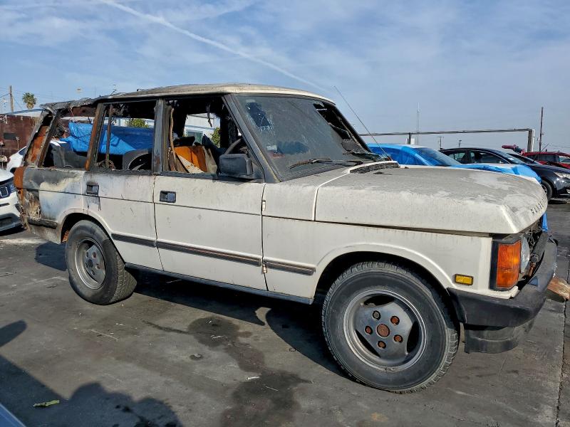 1989 Land rover RANGE ROVER VIN SALHV124XKA360456 COPART salvage auction — BURN, Ca - Salvage Certificate, sold $525 on 2026-07-22 (photo 4)