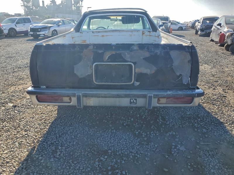 1982 Chevrolet El camino VIN 1GCCW80A1CR134731 COPART salvage auction — FRONT END, Ca - Dis/Dlr/Exp Only Clean Title, sold $475 on 2026-07-31 (photo 6)