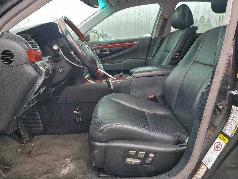 2007 Lexus Ls 460 VIN JTHBL46F775008918 COPART salvage auction — FRONT END, Wa - Bill Of Sale, sold $1,350 on 2026-07-31 (photo 7)