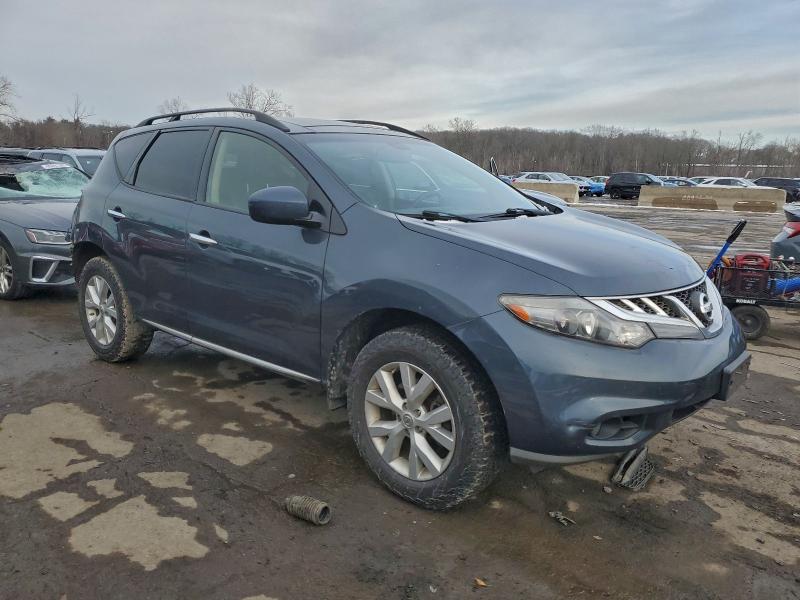 2014 Nissan Murano VIN JN8AZ1MWXEW532458 COPART salvage auction — REAR END, Salvage Title, sold $450 on 2026-07-09 (photo 4)