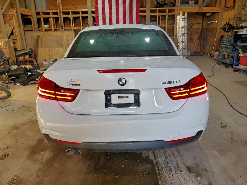 2016 BMW 4 series VIN WBA3T1C56GP821409 COPART salvage auction — FRONT END, Wy - Certificate Of Title, sold $5,000 on 2026-07-14 (photo 6)