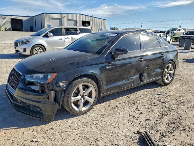 2015 Audi A3 VIN WAUACGFF1F1105114 COPART salvage auction — SIDE, Ok - Cert Of Title-Salvage, sold $1,350 on 2026-07-28 (photo 1)
