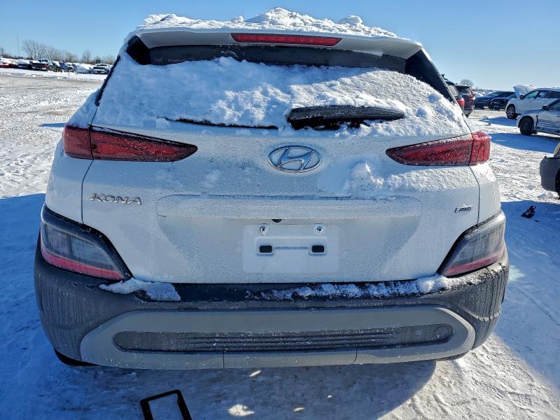 2023 Hyundai Kona VIN KM8K6CAB4PU938008 COPART salvage auction — FRONT END, Il - Salvage Certificate, sold $6,700 on 2026-07-07 (photo 6)