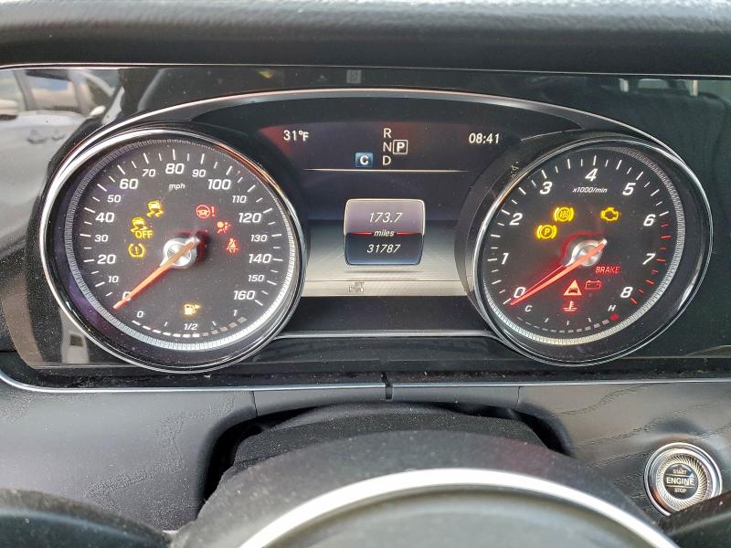 2019 Mercedes-benz VIN WDDZF4KB1KA616580 COPART salvage auction — FRONT END, Md - Cert Of Salvage > 75% Damage, sold $9,300 on 2026-07-06 (photo 9)