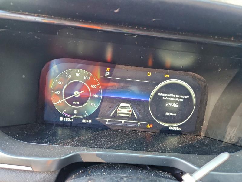 2023 Kia Sorento VIN 5XYRKDLF5PG204841 COPART salvage auction — FRONT END, Ga - Cert Of Title-Salvage, sold $9,300 on 2026-07-24 (photo 9)