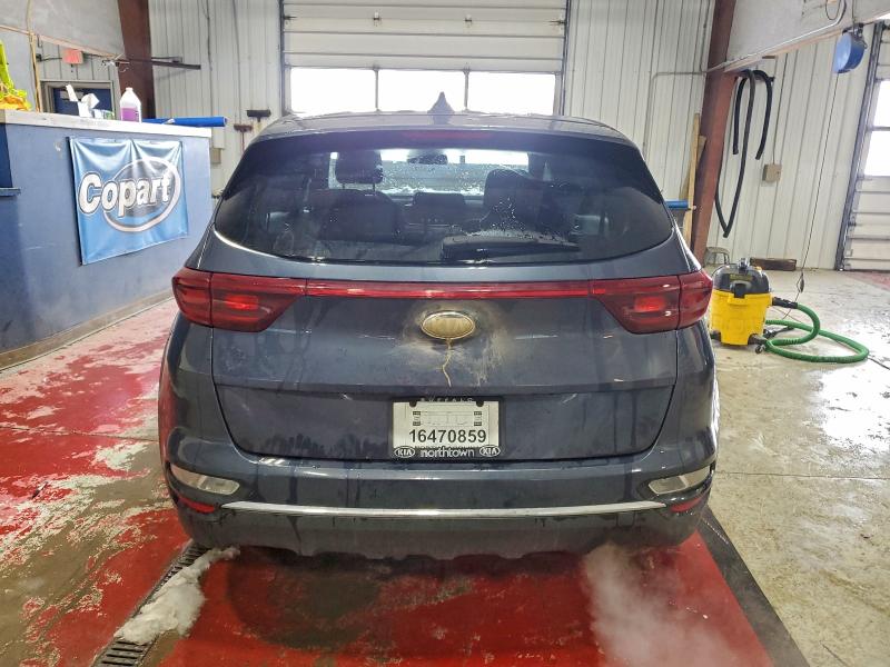 2021 Kia Sportage VIN KNDPMCACXM7851300 COPART salvage auction — VANDALISM, Ny - Mv-907A Salvage Certificate, sold $5,700 on 2026-07-27 (photo 6)