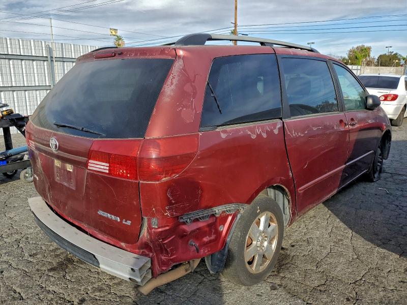 2005 Toyota Sienna VIN 5TDZA23C65S355250 COPART salvage auction — REAR END, Id - Salvage Certificate Of Title, sold $625 on 2026-07-13 (photo 3)