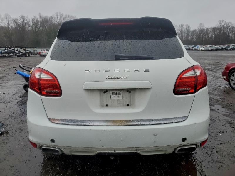 2014 Porsche Cayenne VIN WP1AA2A21ELA93869 COPART salvage auction — FRONT END, IN - CERTIFICATE OF TITLE, sold $650 on 2026-07-07 (photo 6)