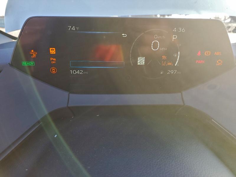 2026 Toyota Prius VIN JTDACAAU9T3068108 COPART salvage auction — FRONT END, Id - Salvage Certificate Of Title, sold $16,600 on 2026-07-06 (photo 9)