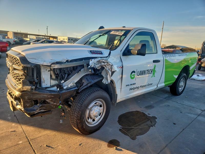 2022 Ram 2500 VIN 3C6MR4AJ0NG344153 COPART salvage auction — FRONT END, Tx - Salvage Vehicle Title, sold $275 on 2026-07-02 (photo 1)