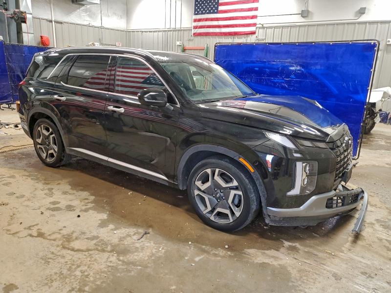 2023 Hyundai Palisade VIN KM8R5DGE8PU574023 COPART salvage auction — FRONT END, Wy - Cert Of Title-Salvage, sold $100 on 2026-07-29 (photo 4)