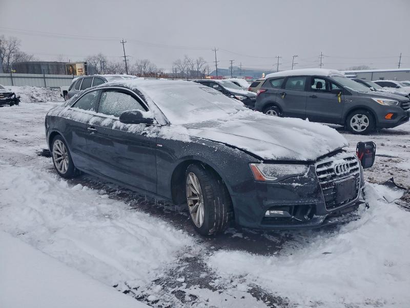 2017 Audi A5 VIN WAUMFAFR2FA051673 COPART salvage auction — FRONT END, Il - Salvage Certificate, sold $1,900 on 2026-07-17 (photo 4)