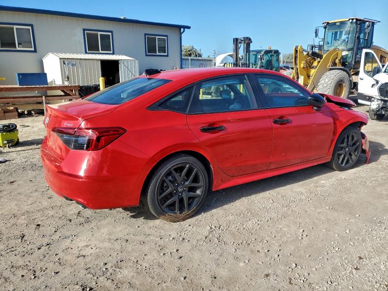 2024 Honda Civic VIN 2HGFE2F5XRH581169 COPART salvage auction — FRONT END, Hi - Certificate Of Salvage, sold $2,000 on 2026-07-27 (photo 3)