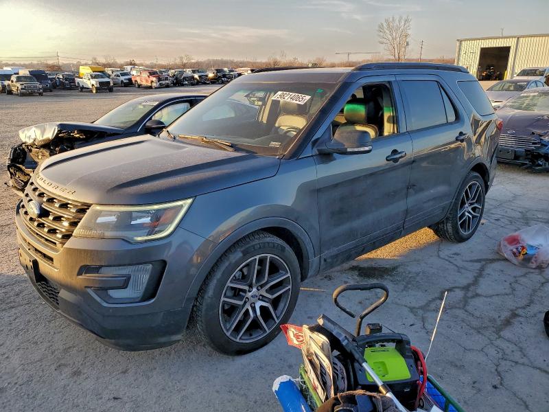 2017 Ford Explorer VIN 1FM5K8GT6HGB05946 COPART salvage auction — REAR END, Mo - Salvage Certificate Of Title, sold $100 on 2026-07-09 (photo 1)
