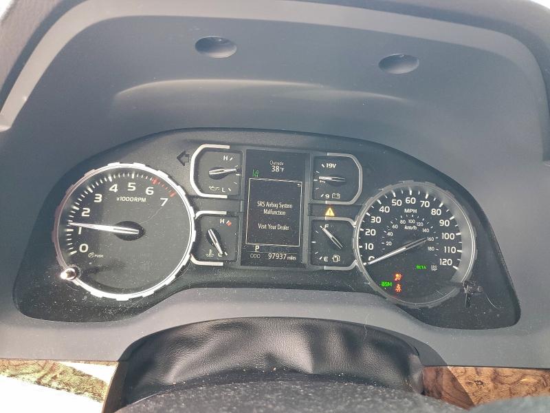 2018 Toyota Tundra VIN 5TFGY5F17JX230809 COPART salvage auction — REAR END, Sc - Cert Of Title-Salvage, sold $14,600 on 2026-07-13 (photo 9)