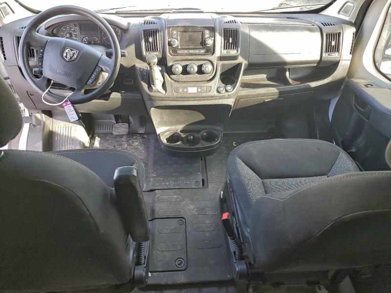 2021 Ram Promaster 1500 VIN 3C6LRVBG3ME576065 COPART salvage auction — FRONT END, Az - Cert Of Title - Salvage, sold $2,400 on 2026-07-08 (photo 8)