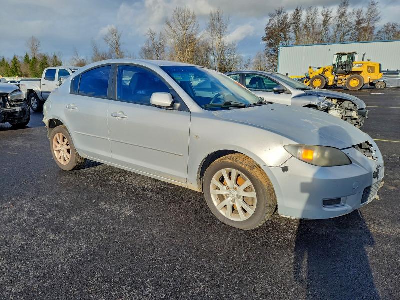 2008 Mazda 3 VIN JM1BK12GX81779853 COPART salvage auction — REAR END, Or - Salvage Title Certificate, sold $100 on 2026-07-22 (photo 4)
