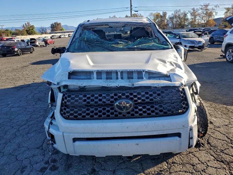 2018 Toyota Tundra VIN 5TFAY5F19JX711621 COPART salvage auction — FRONT END, Ca - Salvage Certificate, sold $525 on 2026-07-30 (photo 5)