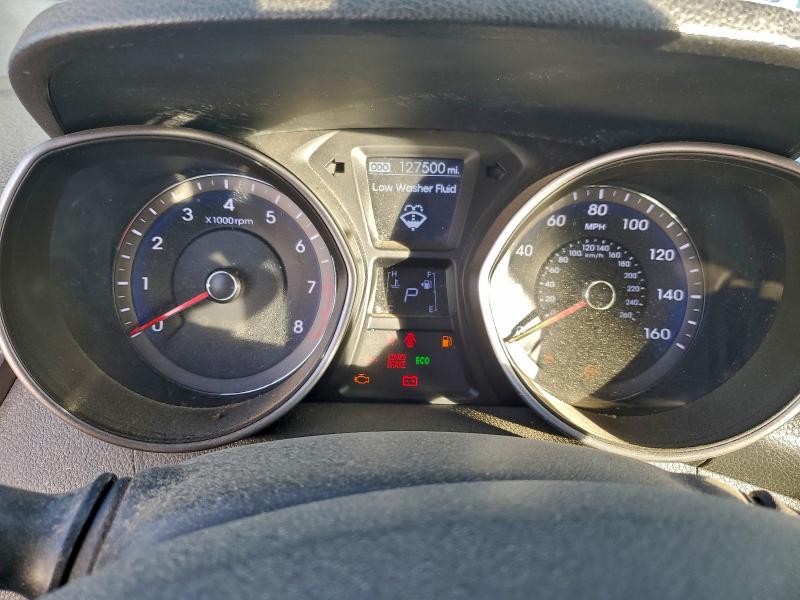 2016 Hyundai Elantra VIN KMHD35LH0GU305410 COPART salvage auction — FRONT END, Ca - Salvage Certificate, sold $850 on 2026-07-06 (photo 9)