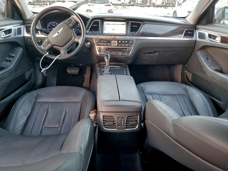 2016 Hyundai Genesis VIN KMHGN4JE6GU111796 COPART salvage auction — SIDE, Salvage Title, sold $3,550 on 2026-07-28 (photo 8)