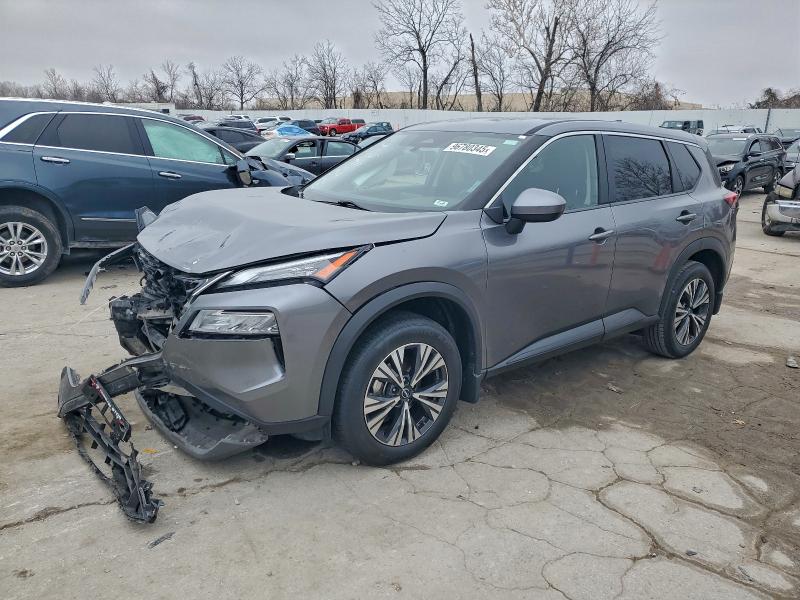 2023 Nissan Rogue VIN JN8BT3BA8PW411343 COPART salvage auction — FRONT END, Mo - Salvage Certificate Of Title, sold $3,400 on 2026-07-24 (photo 1)