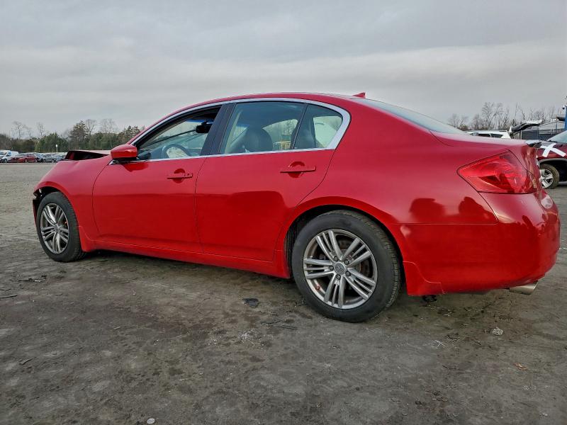 2013 Infiniti G VIN JN1CV6AP1DM303643 COPART salvage auction — FRONT END, Salvage Title, sold $825 on 2026-07-14 (photo 2)