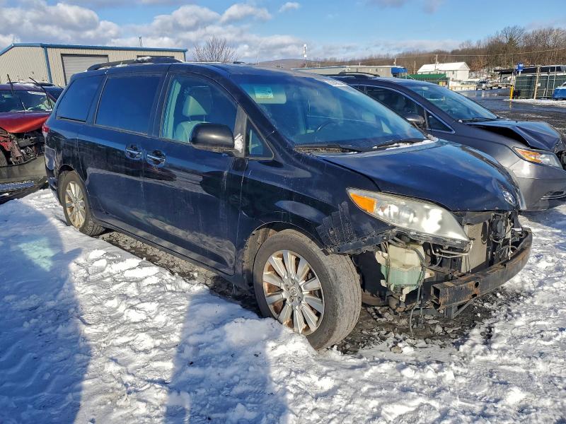 2012 Toyota Sienna VIN 5TDYK3DC5CS212025 COPART salvage auction — FRONT END, PA - CERT OF TITLE (P), sold $1,600 on 2026-07-16 (photo 4)