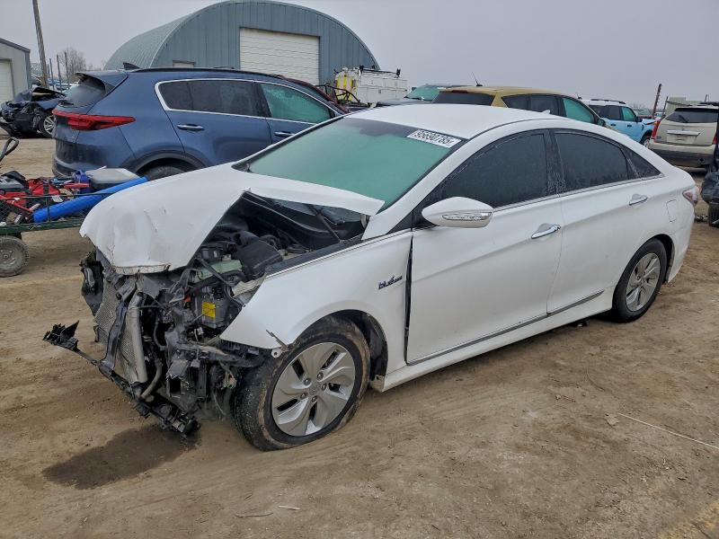 2015 Hyundai Sonata VIN KMHEC4A44FA128777 COPART salvage auction — FRONT END, Ks - Cert Of Title-Salvage, sold $450 on 2026-07-14 (photo 1)
