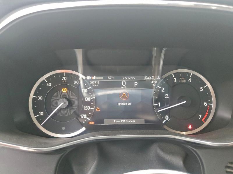 2021 Jaguar F-pace VIN SADCJ2EU2MA667321 COPART salvage auction — REAR END, Id - Salvage Certificate Of Title, sold $8,900 on 2026-07-08 (photo 9)