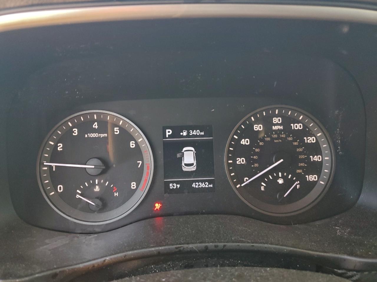 2021 Hyundai Tucson VIN KM8J33AL4MU287990 COPART salvage auction — Front End, SC - CERT OF TITLE-SALVAGE, sold $3,700 on 2026-06-29 (photo 9)