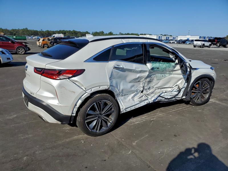 2025 Infiniti Qx55 VIN 3PCAJ5JR9SF100792 COPART salvage auction — SIDE, Fl - Certificate Of Destruction, sold $7,300 on 2026-07-08 (photo 3)