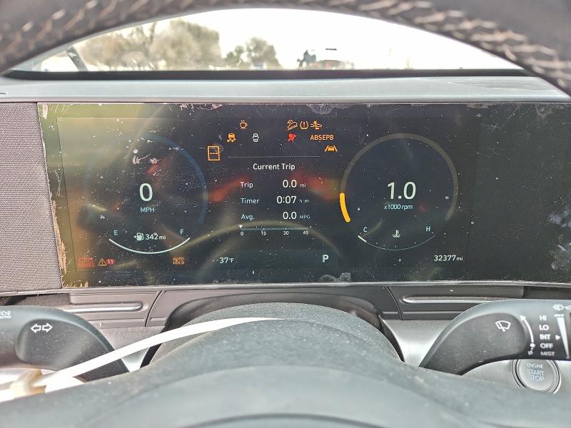 2024 Hyundai Kona VIN KM8HC3AB8RU143873 COPART salvage auction — FRONT END, Ok - Cert Of Title-Salvage, sold $5,969 on 2026-08-01 (photo 9)