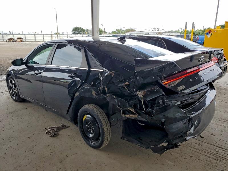 2022 Hyundai Elantra VIN 5NPLN4AG7NH069232 COPART salvage auction — REAR END, Salvage Title, sold $350 on 2026-07-27 (photo 2)