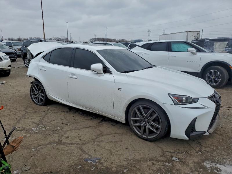 2017 Lexus Is 300 VIN JTHCM1D28H5018536 COPART salvage auction — Rear End, MI - CERT OF TITLE-REBUILT SALVAGE, sold $7,100 on 2026-03-31 (photo 4)