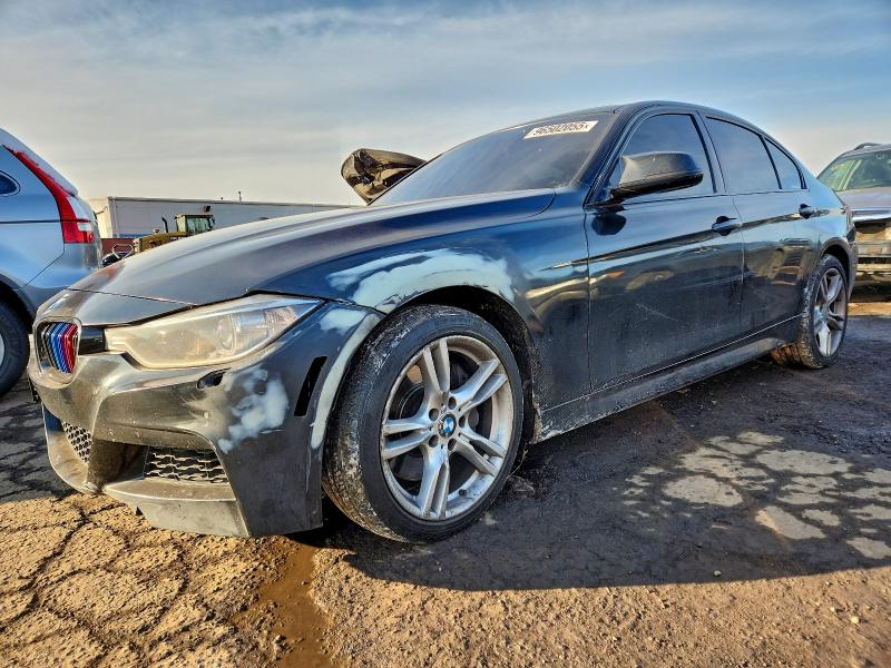 2013 BMW 3 series VIN WBA3B9G54DNR90038 COPART salvage auction — FRONT END, Ct - Cert Of Title-Salvage, sold $1,600 on 2026-07-17 (photo 1)