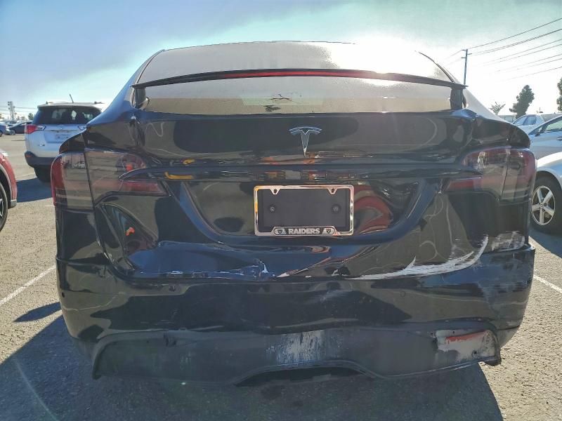 2023 Tesla Model x VIN 7SAXCBE54PF377841 COPART salvage auction — REAR END, Other, sold $21,500 on 2026-07-09 (photo 6)