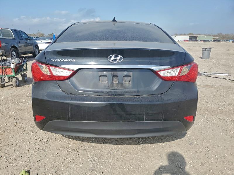 2014 Hyundai Sonata VIN 5NPEB4AC8EH812687 COPART salvage auction — SIDE, Tx - Salvage Vehicle Title, sold $1,450 on 2026-07-02 (photo 6)