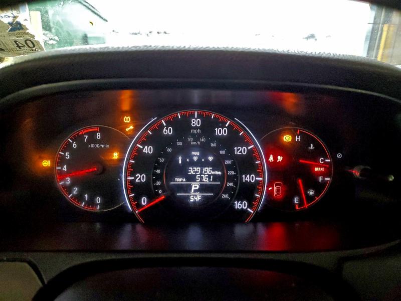 2016 Honda Accord VIN 1HGCR2F55GA116866 COPART salvage auction — FRONT END, Al - Cert Of Title-Salvage Title, sold $60 on 2026-07-09 (photo 9)