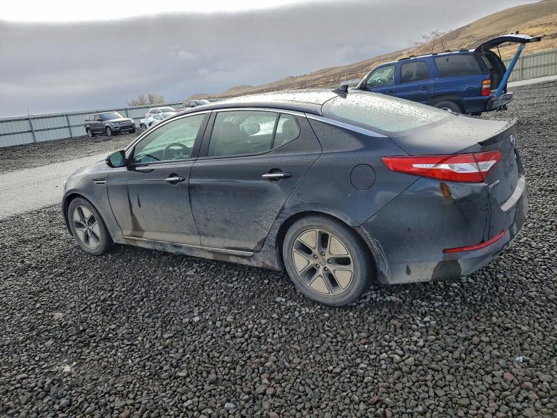 2012 Kia Optima hybrid VIN KNAGM4AD6C5013304 COPART salvage auction — SIDE, Nv - Salvage Title, sold $850 on 2026-07-16 (photo 2)