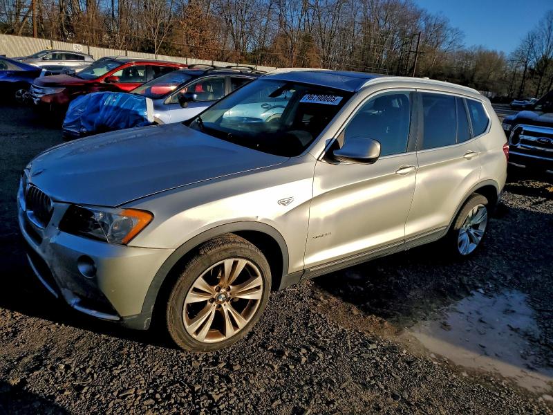 2011 BMW X3 VIN 5UXWX7C57BL732504 COPART salvage auction — FRONT END, PA - CERTIFICATE OF SALVAGE, sold $1,000 on 2026-07-27 (photo 1)
