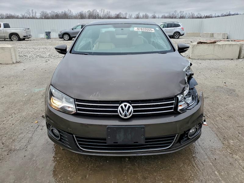 2016 Volkswagen Eos VIN WVWBW8AH6GV000186 COPART salvage auction — FRONT END, Ky - Cert Of Title-Salvage, sold $1,750 on 2026-07-02 (photo 5)