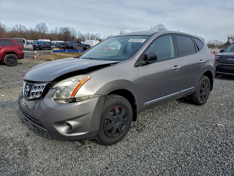2013 Nissan Rogue VIN JN8AS5MT8DW545046 COPART salvage auction — FRONT END, NJ - CERT OF TITLE-SALVAGE, sold $350 on 2026-07-24 (photo 1)