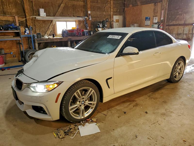 2016 BMW 4 series VIN WBA3T1C56GP821409 COPART salvage auction — FRONT END, Wy - Certificate Of Title, sold $5,000 on 2026-07-14 (photo 1)