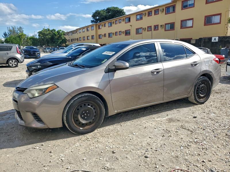 2015 Toyota Corolla VIN 5YFBURHE9FP337783 COPART salvage auction — SIDE, FL - CERT OF TITLE SLVG REBUILDABLE, sold $2,200 on 2026-07-17 (photo 1)