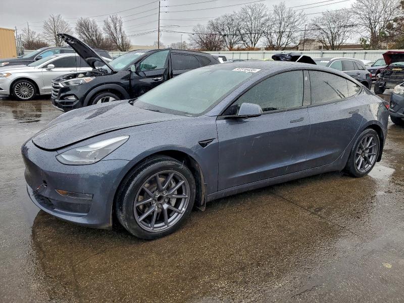 2022 Tesla Model 3 VIN 5YJ3E1EA8NF320665 COPART salvage auction — REAR END, Salvage Title, sold $5,300 on 2026-07-22 (photo 1)